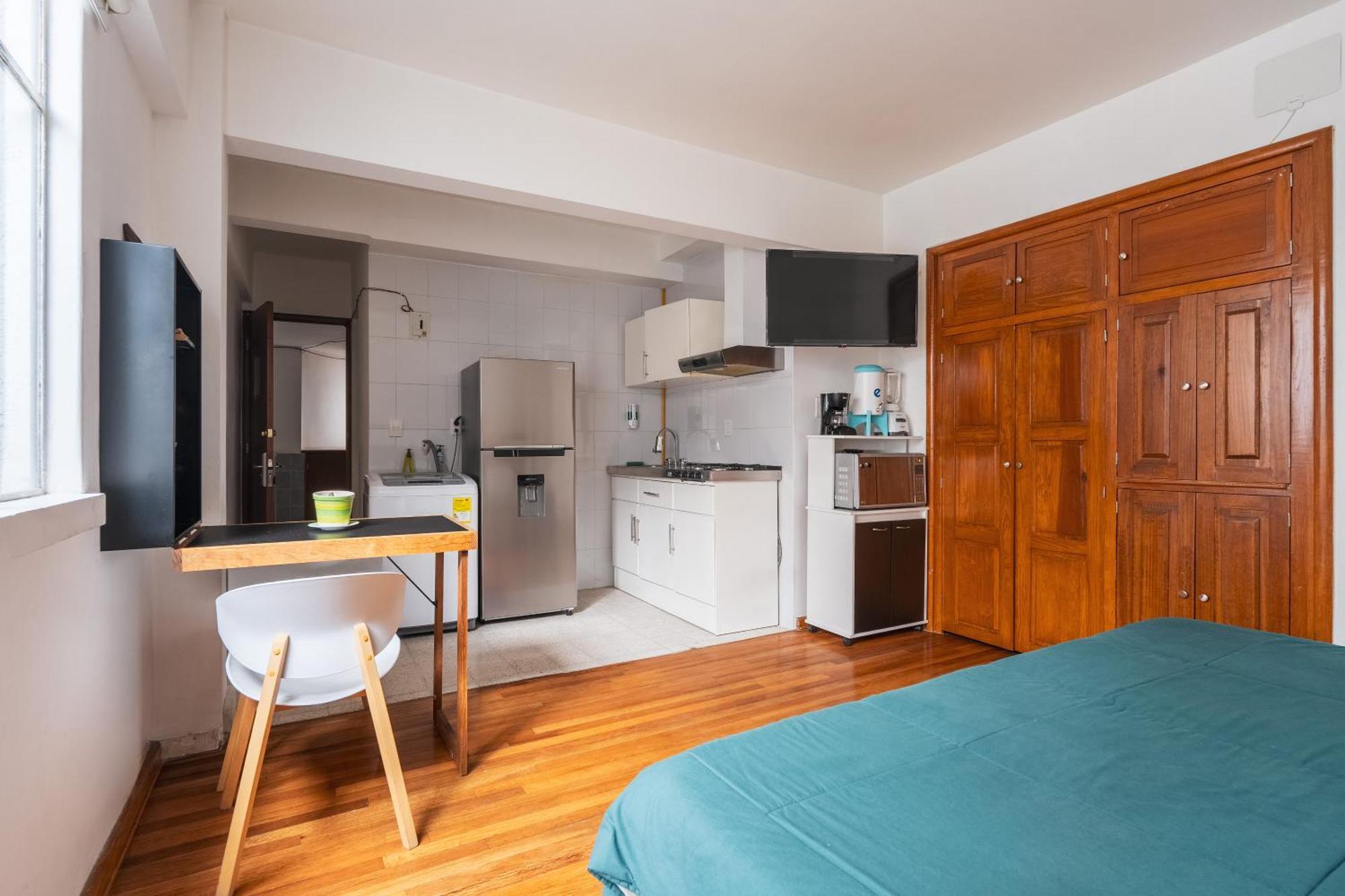 Nice Private Studio. Polanco Area :) Kota Meksiko Bagian luar foto